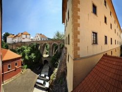 Pohledy z oken Hotelu Mlýn