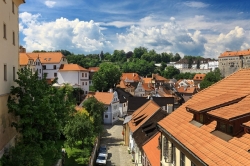 Pohledy z oken Hotelu Mlýn